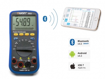 Мультиметр цифровой OWON B33+ с bluetooth