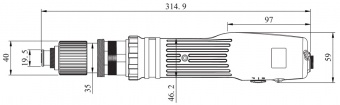 Винтоверт бесщеточный Kilews SKD-RBK120P + силовой контроллер Kilews SKP-40B-HL-800	 - фото 1