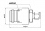 Переход коаксиальный ПК2-18-11Р-03 perekhod-koaksialnyy-pk2_18_11r_03