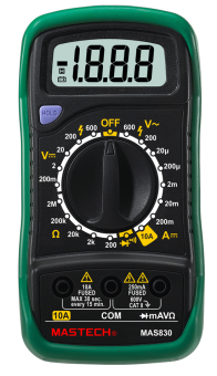 Мультиметр Mastech MAS830
