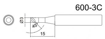 Жало Bakon 600M-T-3C