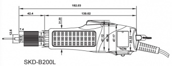 Винтоверт бесщеточный Kilews SKD-B210L (B) + силовой контроллер Kilews SKP-32B-60W_фото1