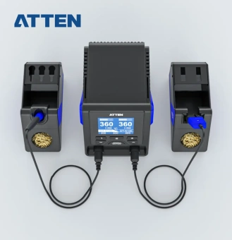 Двухканальная паяльная станция ATTEN GT-6200