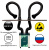 komplekt-dymoulovitelya-varp-vp30-s-dvumya-antistaticheskimi-dymopriemnikami-75mm-s-krepleniem-k-sto