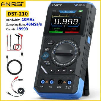 FNIRSI DST-210  (DST-201) Портативный мультиметр + осциллограф + генератор