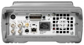 Частотомер Keysight 53210A - сзади