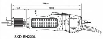 Винтоверт бесщеточный Kilews SKD-BN210L (B) + силовой контроллер Kilews SKP-32BC-60WN_фото2