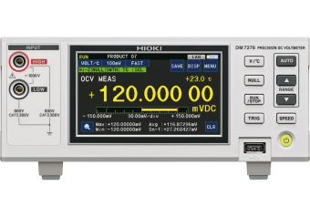 HIOKI DM7275, DM7276  высокоточные вольтметры постоянного тока фото 5
