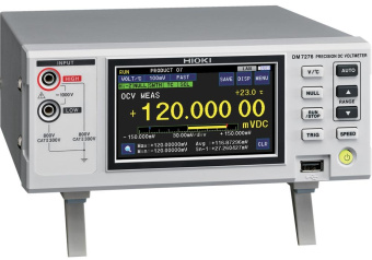 HIOKI DM7275, DM7276  высокоточные вольтметры постоянного тока фото 4