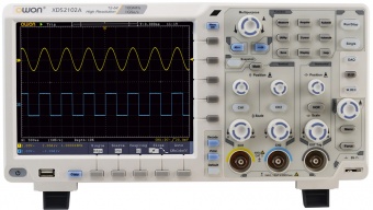 Осциллограф цифровой OWON XDS2102AV многофункциональный	- фото панели