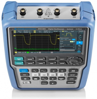 Портативный осциллограф Rohde & Schwarz RTH1004 с опциями RTH-B222, RTH-K200, RTH-K201 и кейсом RTH-Z4 RTH1004 PLUS фото 4