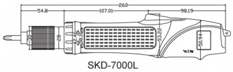 Винтоверт Kilews SKD-7000L(B) + силовой контроллер Kilews SKP-32VR_фото3