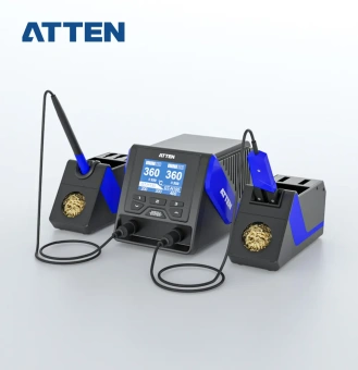 Двухканальная паяльная станция ATTEN GT-6200