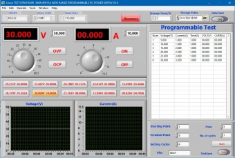Источник питания UnionTEST UT3030EWR линейный программируемый	фото 3