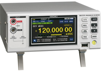 HIOKI DM7275, DM7276  высокоточные вольтметры постоянного тока фото 2