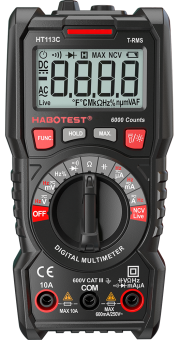 Мультиметр Habotest HT113C цифровой (True RMS)  фото 1