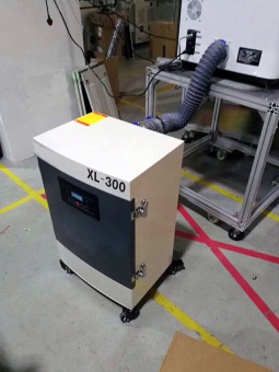 Дымоуловитель для лазера FUMECLEAR XL-300 с воздуховодом 100мм