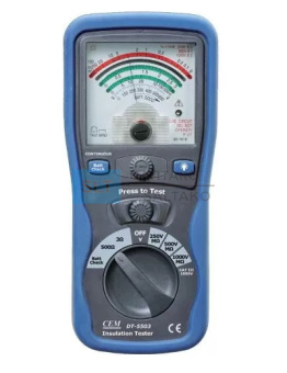 DT-5503 Аналоговый мегаомметр CEM