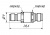 Переход коаксиальный ПК2-40-13Р-05Р perekhod-koaksialnyy-pk2_40_13r_05r